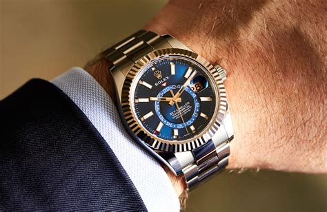 rolex blue sky dweller review